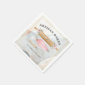 Backwaren Konditorei Koch Bäckereiwerkzeuge Serviette (Ecke)