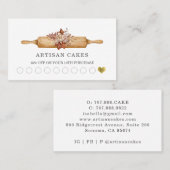 Backwaren Konditorei Koch Bakers Tools Loyalty Pun Treuekarte (Vorne/Hinten)