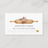 Backwaren Konditorei Koch Bakers Tools Loyalty Pun Treuekarte (Vorderseite)