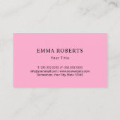 Backwaren Konditorei Koch Niedliches Rohrgebäck & Visitenkarte (Rückseite)