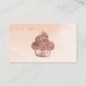 Backwaren Konditorei Koch Rosa Visitenkarte (Rückseite)