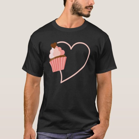 Backwaren Niedlich Backwaren Muffe Backen Kochen F T-Shirt (Vorderseite)