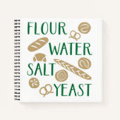 Backwaren Notizblock (Vorderseite)