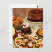 Backwaren Postkarte (Vorne/Hinten)