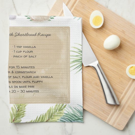 Backwaren Recipe Heirloom Tea Handtücher (Viertel Falte)