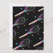 Backwaren Spirituosen Bright Cookie Exchange Urlau Einladung (Rückseite)