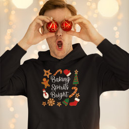 Backwaren Spirituosen Bright Lebkuchen Weihnachtsk Hoodie