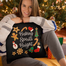 Backwaren Spirituosen Bright Lebkuchen Weihnachtsk Kissen