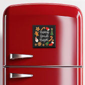 Backwaren Spirituosen Bright Lebkuchen Weihnachtsk Magnet