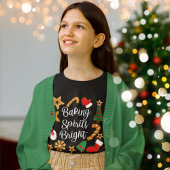 Backwaren Spirituosen Bright Lebkuchen Weihnachtsk T-Shirt