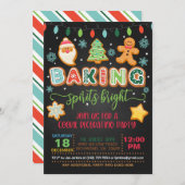 Backwaren Spirituosen Helle Einladung - schwarz (Vorne/Hinten)