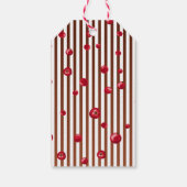 Backwaren Spirituosen Helle Niedlich Holiday Cake Geschenkanhänger (Rückseite)