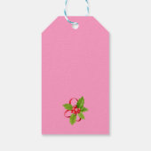 Backwaren Spirituosen Helle Weihnachtsfeiertage Ba Geschenkanhänger (Rückseite)