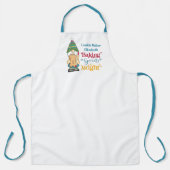 Backwaren Spirituosen Helle Weihnachtsfeiertage Schürze (Vorderseite)