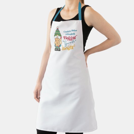 Backwaren Spirituosen Helle Weihnachtsfeiertage Schürze (InSitu)