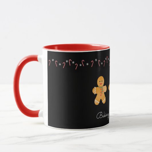 Backwaren Spirituosen Helles Lebkuchen Männer Tasse (Links)