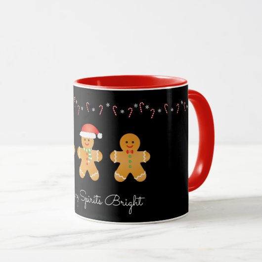Backwaren Spirituosen Helles Lebkuchen Männer Tasse (VorderseiteRechts)