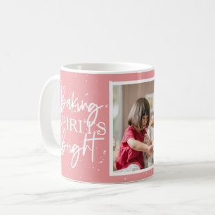 Backwaren Spirituosen Hellrosa Foto Kaffeetasse