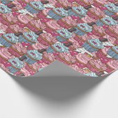 Backwaren Süßigkeiten Cupcakes Packpapier (Ecke)