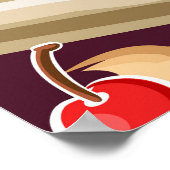 Backwaren Süßigkeiten Poster (Ecke)