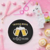 Backwaren und Biere bis 60 Jahre Papierplatte Pappteller (Party)