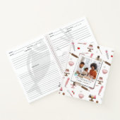 Backwaren und Kochgeschenke Familienrezepte Foto Notizblock (Innenseite)