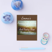 Backwaren und Konditorei Business Flyer (Einzeln)