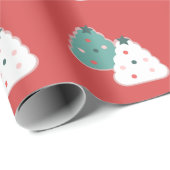 Backwaren Weihnachtskekse Sprinkles Wrapping Paper Geschenkpapier (Rolleneckpunkt)