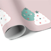 Backwaren Weihnachtskekse Sprinkles Wrapping Paper Geschenkpapier (Rolleneckpunkt)