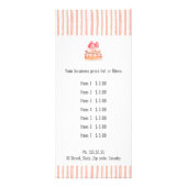 Backwaren Werbekarte (Vorne)