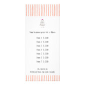 Backwaren Werbekarte (Vorne)