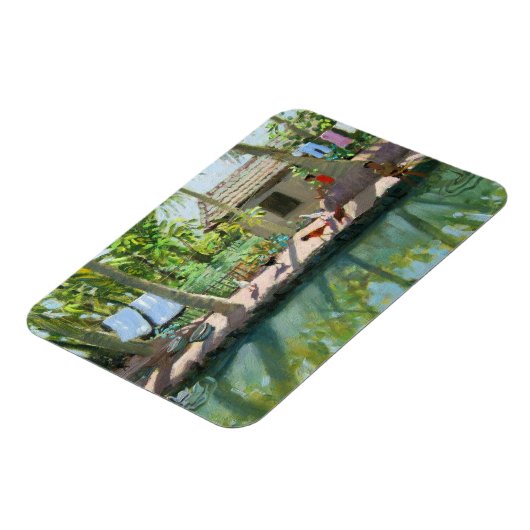 Backwater Indien Magnet (Linke Seite)