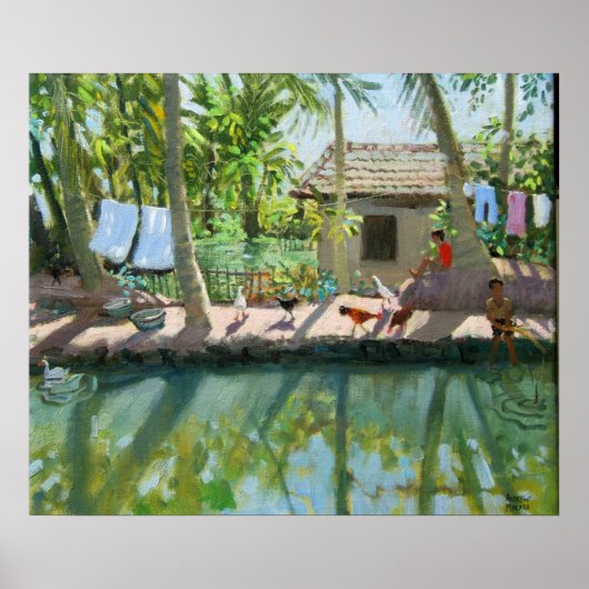 Backwater Indien Poster (Vorne)