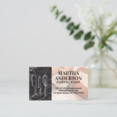 Backwerkzeuge | Backzutaten Visitenkarte (Stehend Vorderseite)