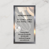 Backwerkzeuge | KOCH Visitenkarte (Rückseite)