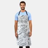 Backwerkzeuge und moderne Bäckereien Schürze (Getragen)