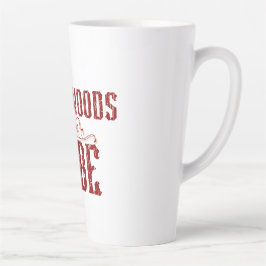 Backwoods Babe Typografy Milchtasse
