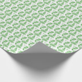 Backyard Animals Holiday Wrapping Paper (Green) Geschenkpapier (Ecke)