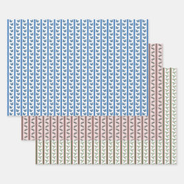 Backyard Animals Wrapping Paper Geschenkpapier Set