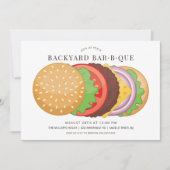 Backyard Barbecue Einladung (Vorderseite)