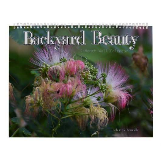 Backyard Beauty Wall Kalender (Titelbild)