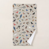 Backyard Birdies Badhandtuch Set (Handtuch)