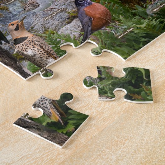 Backyard Birds of Indiana Puzzle (Seite)