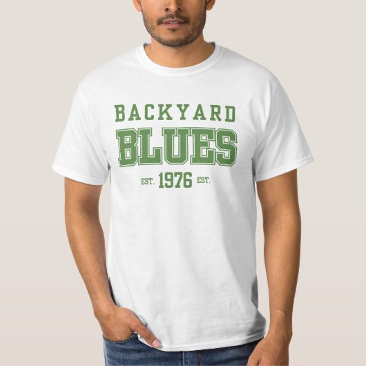 Backyard Blues Vintage T-Shirt (Vorderseite)
