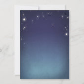 Backyard Bonfire Camping Glamping Outdoor Geburtst Einladung (Rückseite)