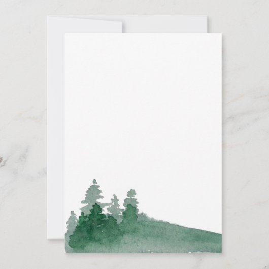 Backyard Camping Geburtstagsparty Einladung (Rückseite)