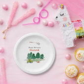 Backyard Camping Geburtstagsparty Pappteller (Party)