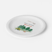 Backyard Camping Geburtstagsparty Pappteller (Schrägansicht)