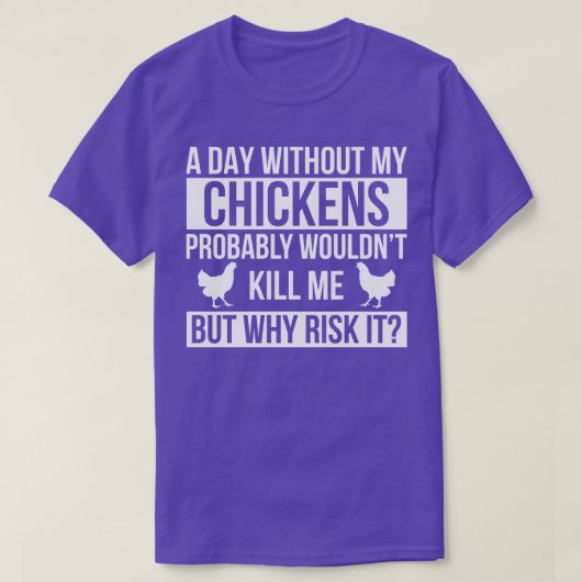 Backyard Chicken Bauer Funny Chicken Lover 3 T-Shirt (Design vorne)