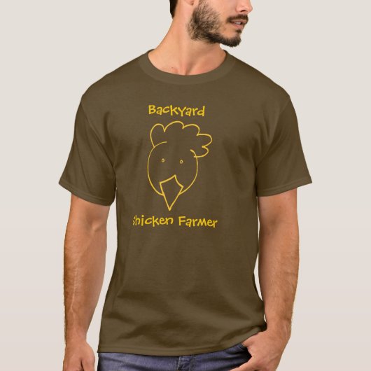 Backyard Chicken Bauer T-Shirt (Vorderseite)